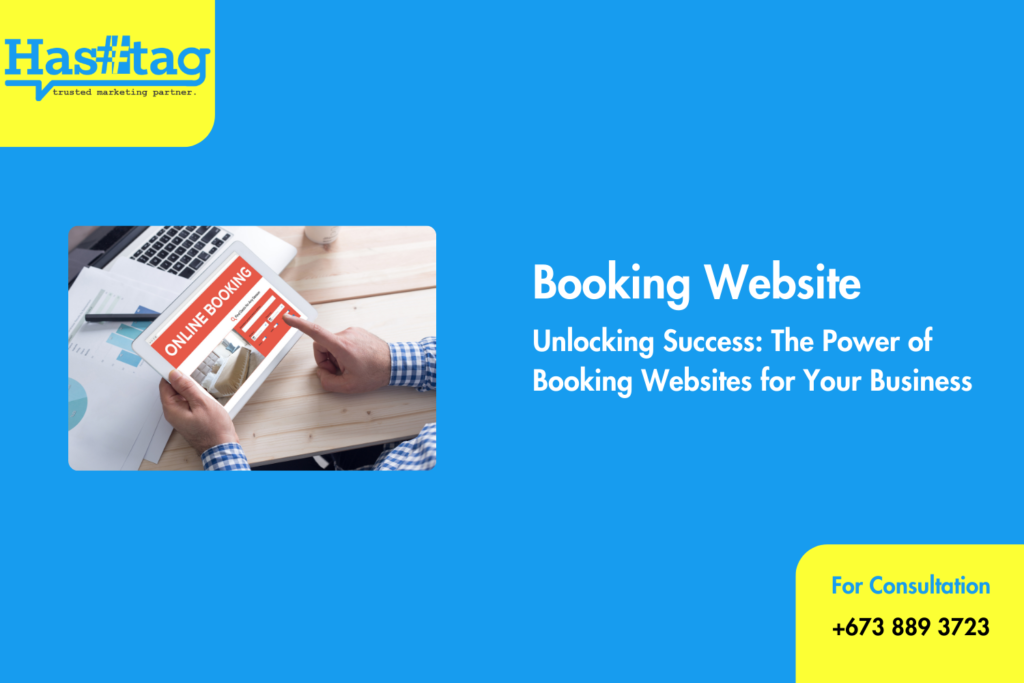 Booking Website – Hashtag